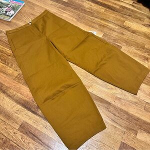 Momonì Moira brown barrel pant